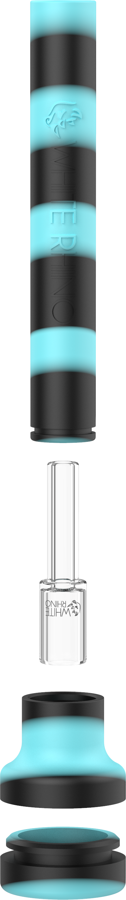 White Rhino - Dabtainer Silicone Straw - 2