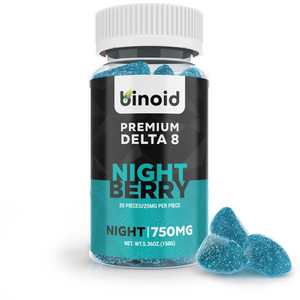 Binoid - Delta 8 Night Berry Gummies | 75MG