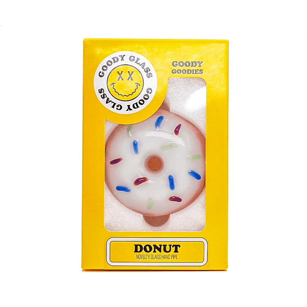 Goody Glass - Donut Hand Pipe - 4