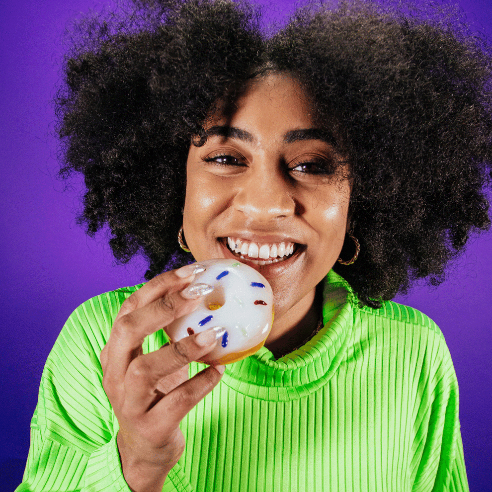 Goody Glass - Donut Hand Pipe - 5