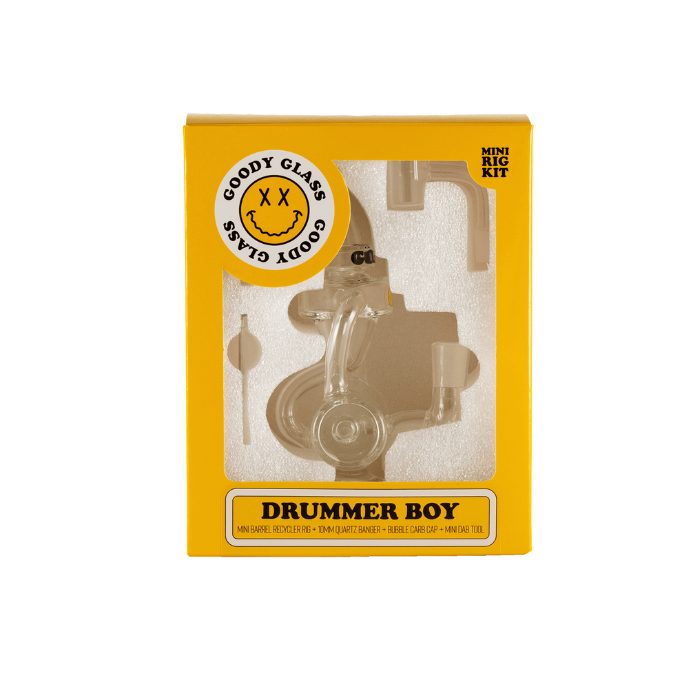 Goody Glass - Drummer Boy Mini Dab Rig 4-Piece Kit - 5