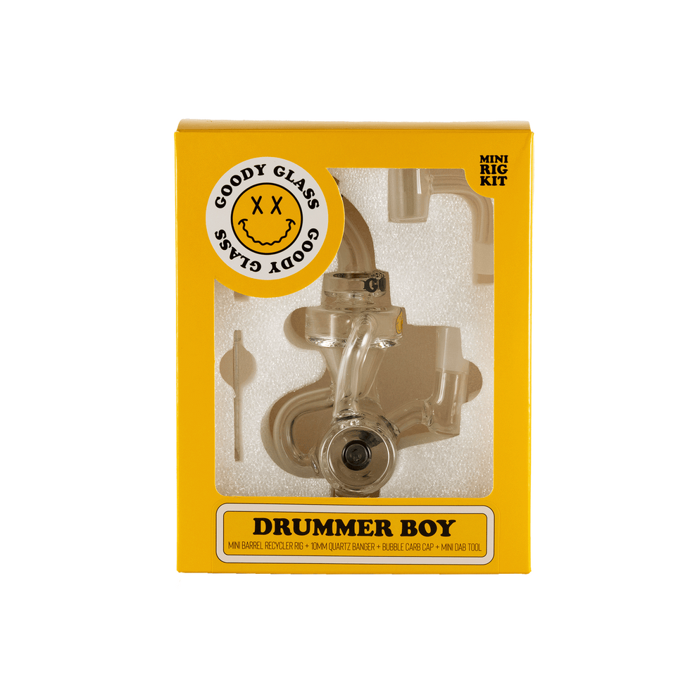 Goody Glass - Drummer Boy Mini Dab Rig 4-Piece Kit - 8