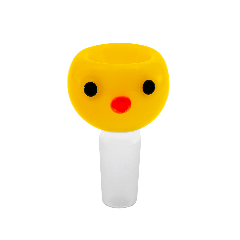 Ducky Glass Flower Bowl - 1