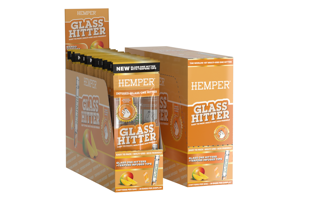 Glass Hitter Mango - Tip Flavored One Hitter - 2