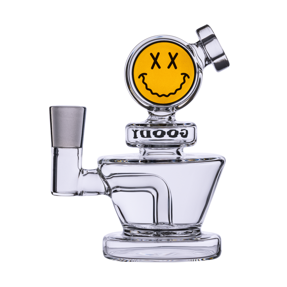 Goody Glass - Big Face Mini Dab Rig 4-Piece Kit - 6