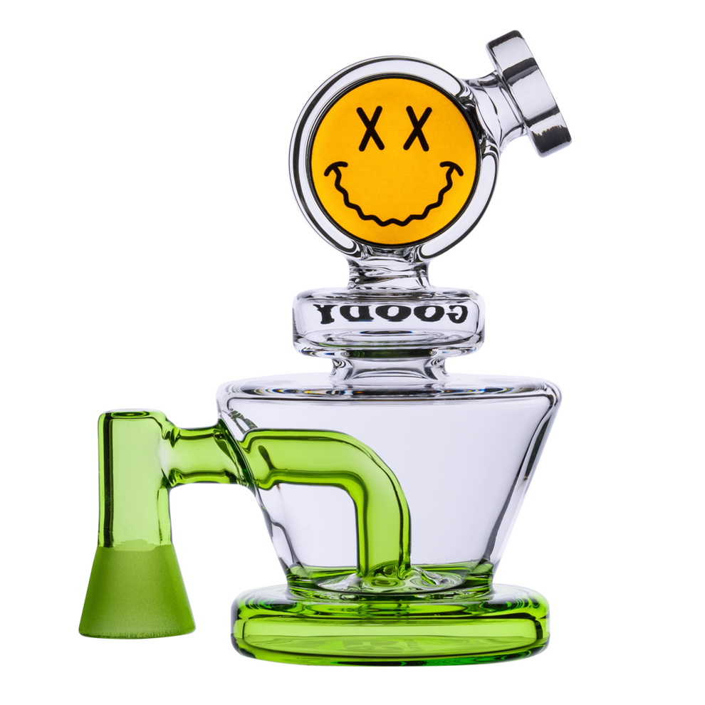 Goody Glass Green Big Face VR Vape Rig - 2