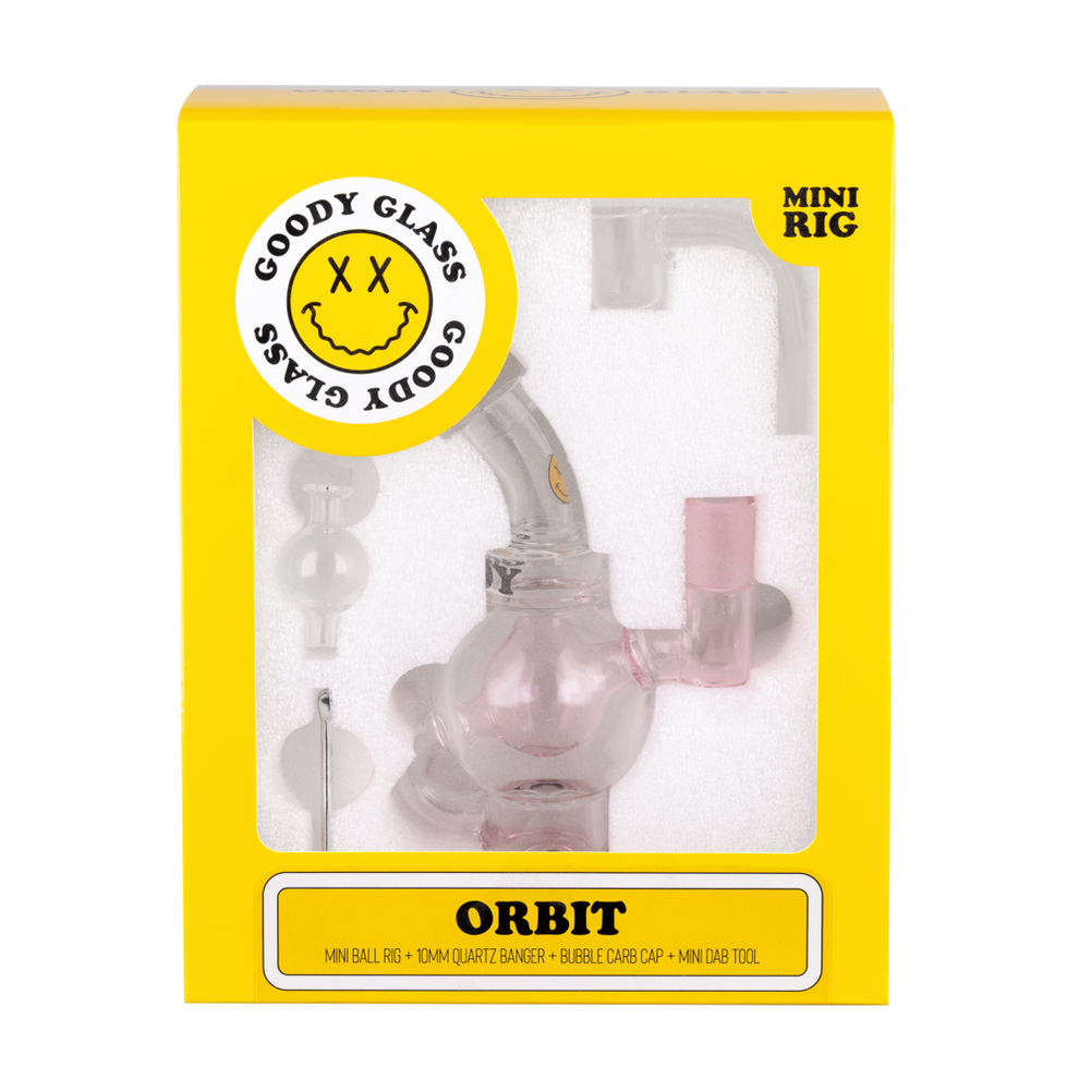 Goody Glass - Orbit Mini Dab Rig 4-Piece Kit - 12