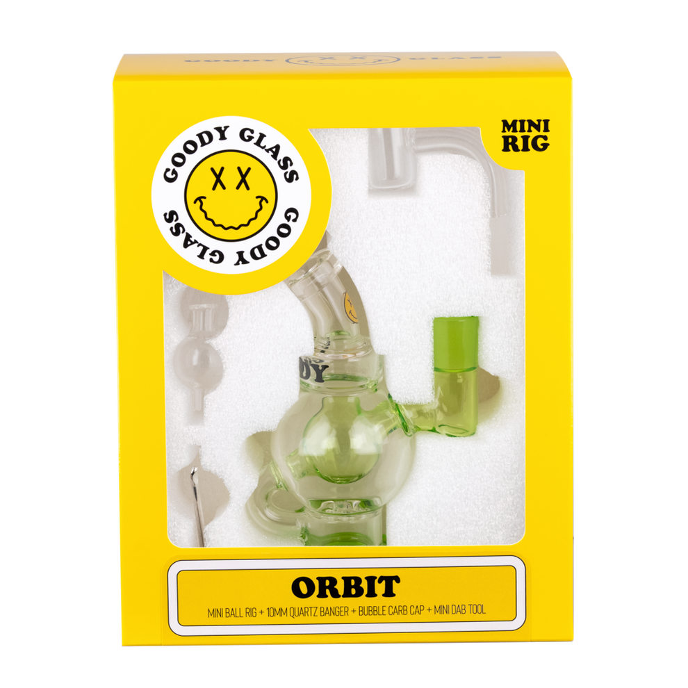 Goody Glass - Orbit Mini Dab Rig 4-Piece Kit - 9