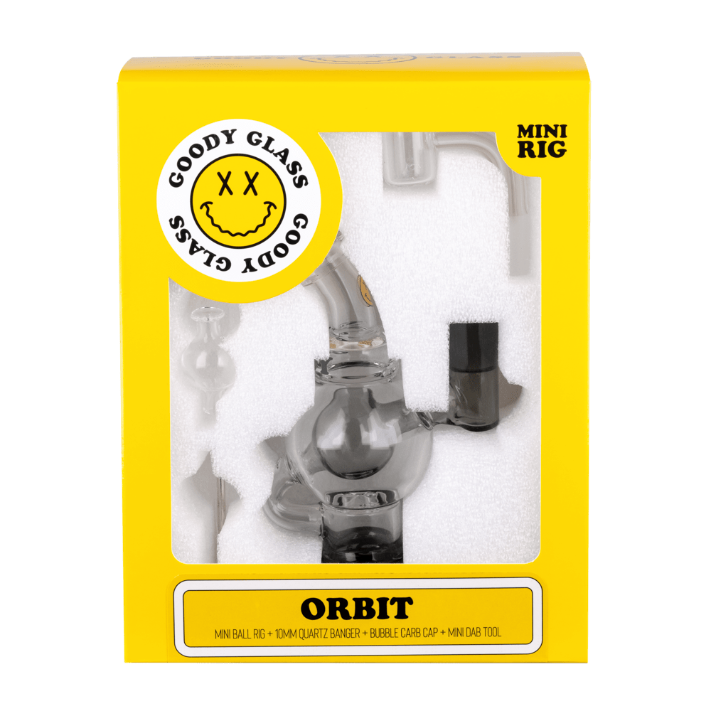 Goody Glass - Orbit Mini Dab Rig 4-Piece Kit – HEMPER