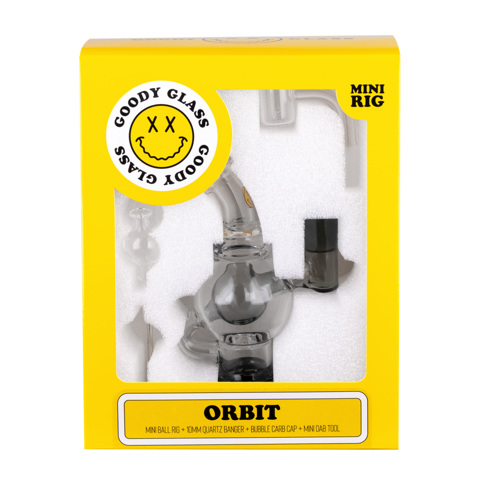 Goody Glass - Orbit Mini Dab Rig 4-Piece Kit - 6