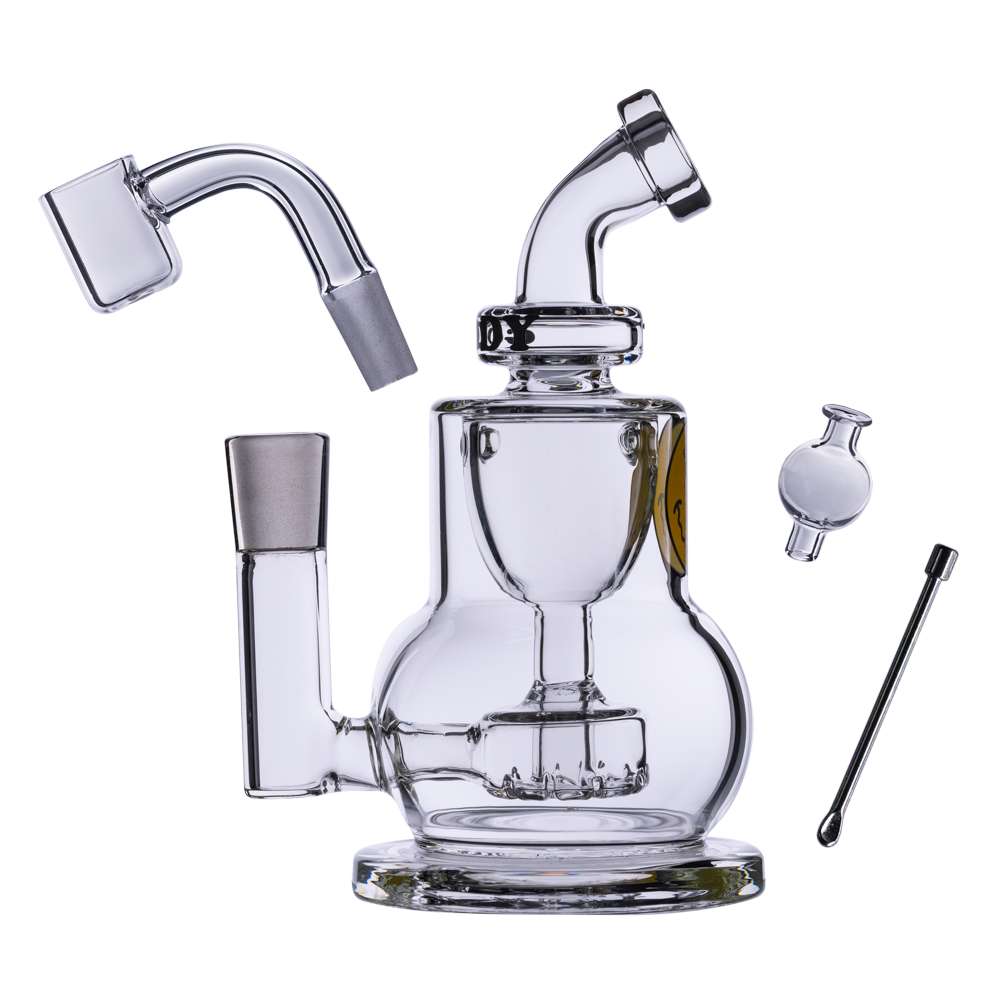 Goody Glass The Chief Mini Dab Rig 4Piece Kit HEMPER