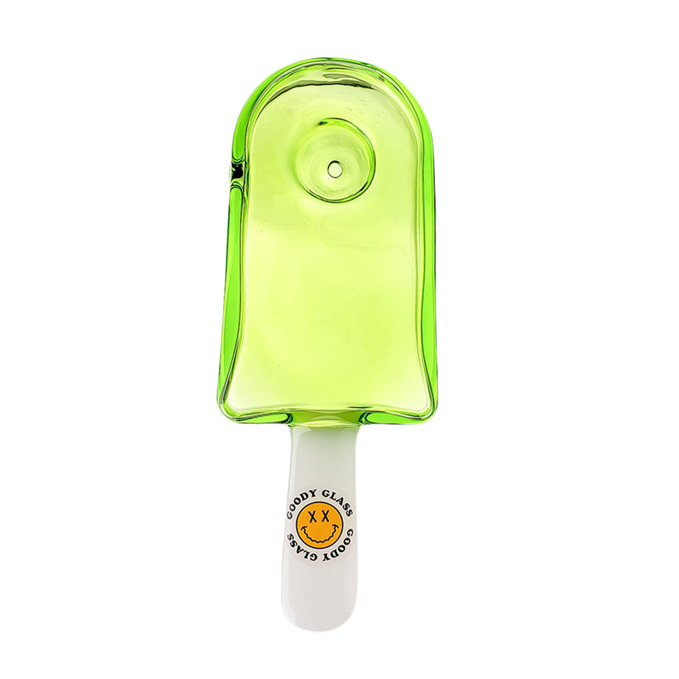 Goody Glass Green Popsicle Hand Pipe - 2