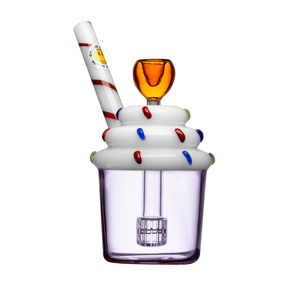 Goody Glass - Cupcake Sprinkle Bubbler - 3