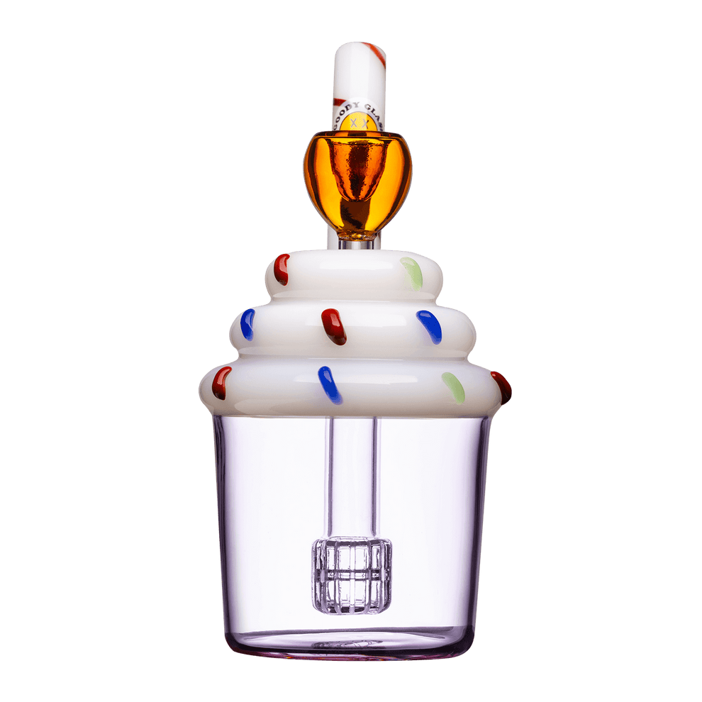 Goody Glass - Cupcake Sprinkle Bubbler - 2