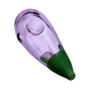 Goody Glass - Eggplant Hand Pipe