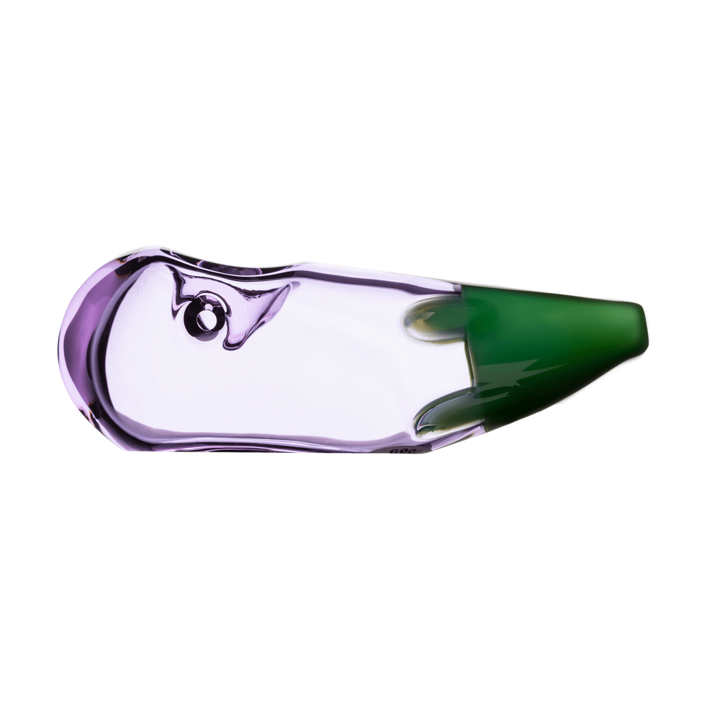 Goody Glass - Eggplant Hand Pipe - 3
