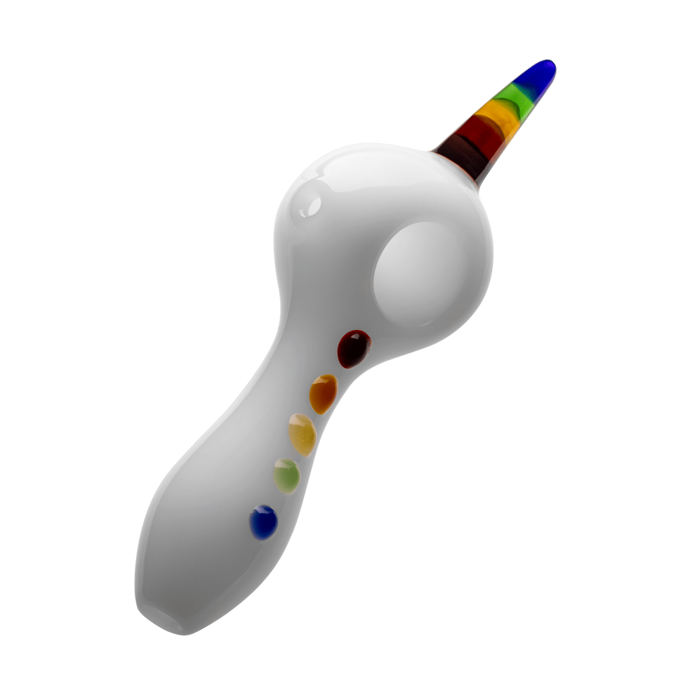 Goody Glass - Unicorn Hand Pipe - 1