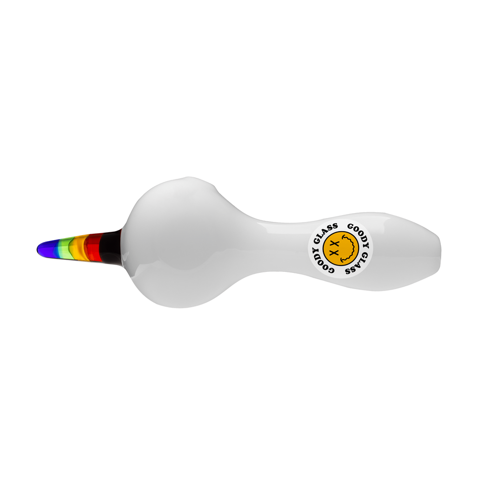 Goody Glass - Unicorn Hand Pipe - 3