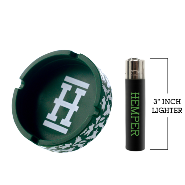 HEMPER Green Silicone Ashtray - 4
