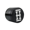 HEMPER 4 Piece Black Aluminum Herb Grinder