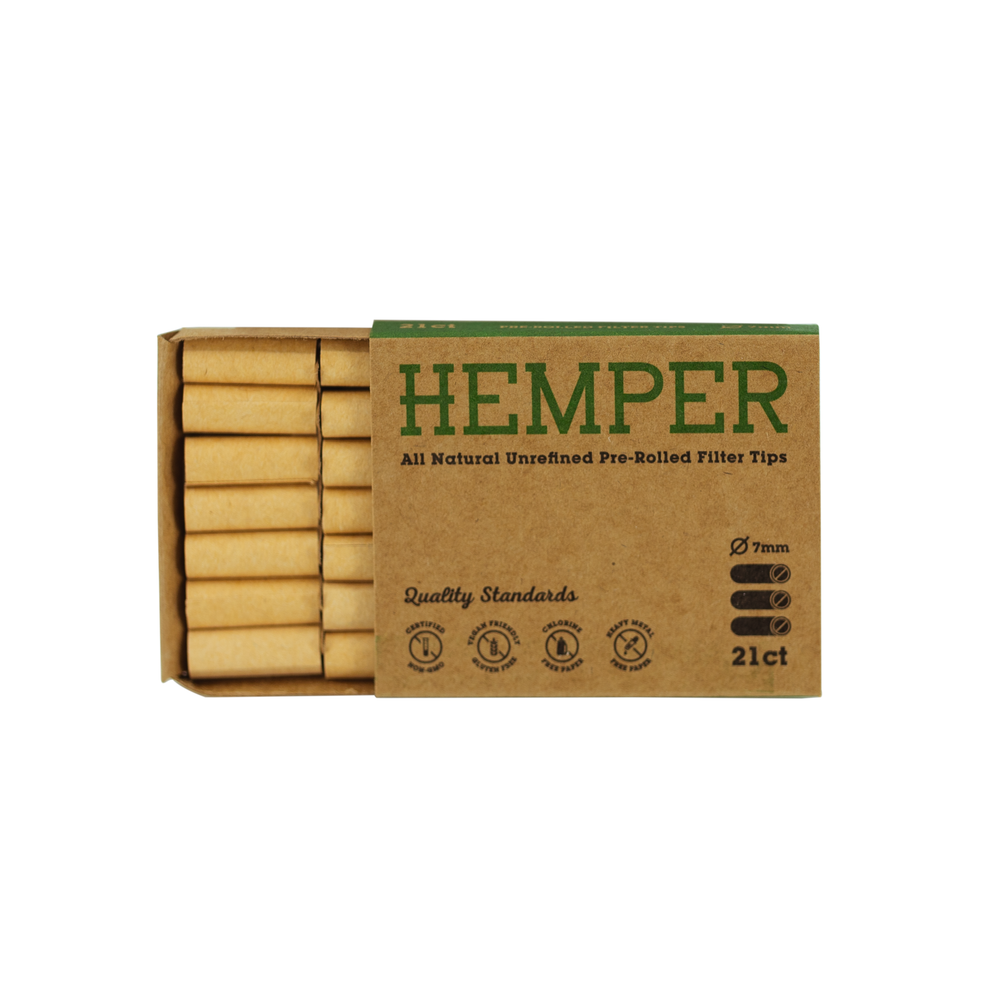 HEMPER Natural Pre-Rolled Filter Tips - 2