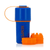 The Keeper - 3 - in - 1 Grinder & Storage Container - HEMPER