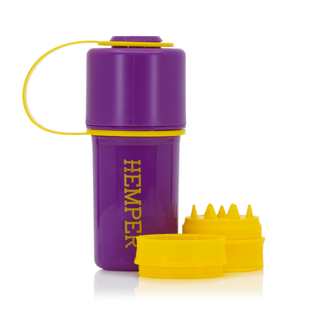 The Keeper - 3 - in - 1 Grinder & Storage Container - HEMPER