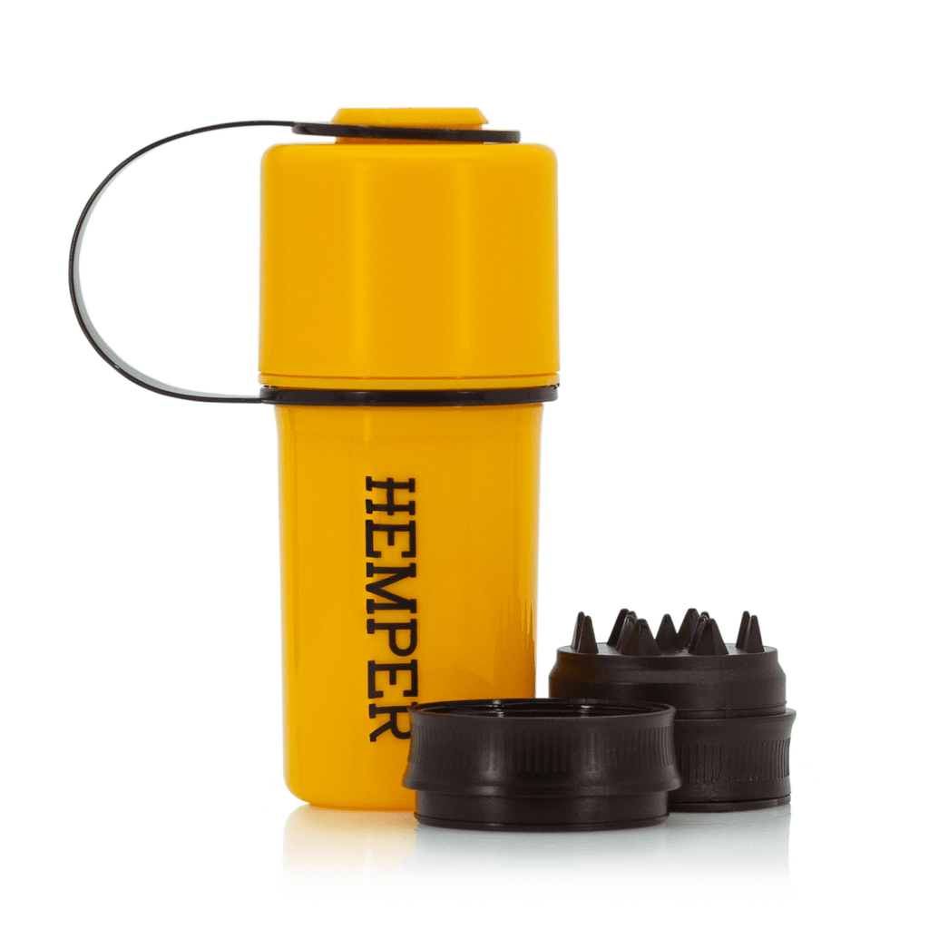 The Keeper - 3 - in - 1 Grinder & Storage Container - HEMPER