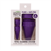 HEMPER Tech Cleaning Plugs + Caps in Purple