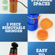 The Keeper - 3 - in - 1 Grinder & Storage Container - HEMPER