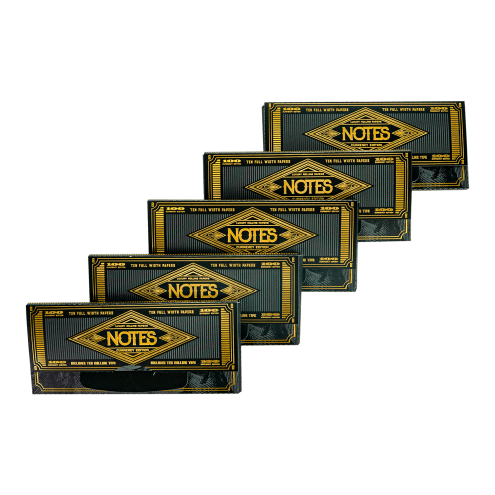 Notes Rolling Papers (5 - Pack) - HEMPER - 1