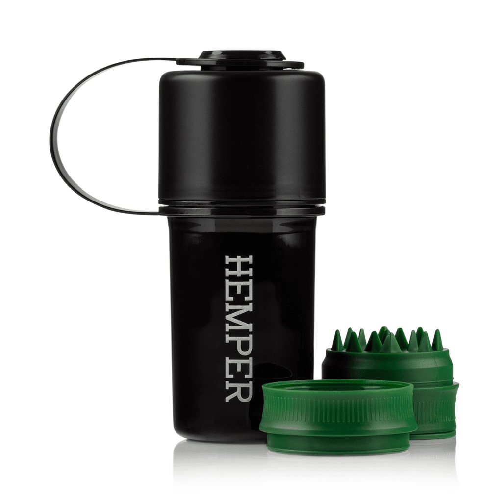 The Keeper - 3 - in - 1 Grinder & Storage Container - HEMPER