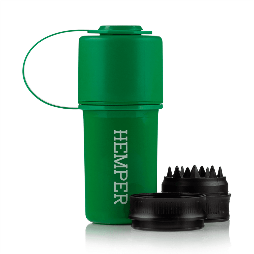 The Keeper - 3 - in - 1 Grinder & Storage Container - HEMPER