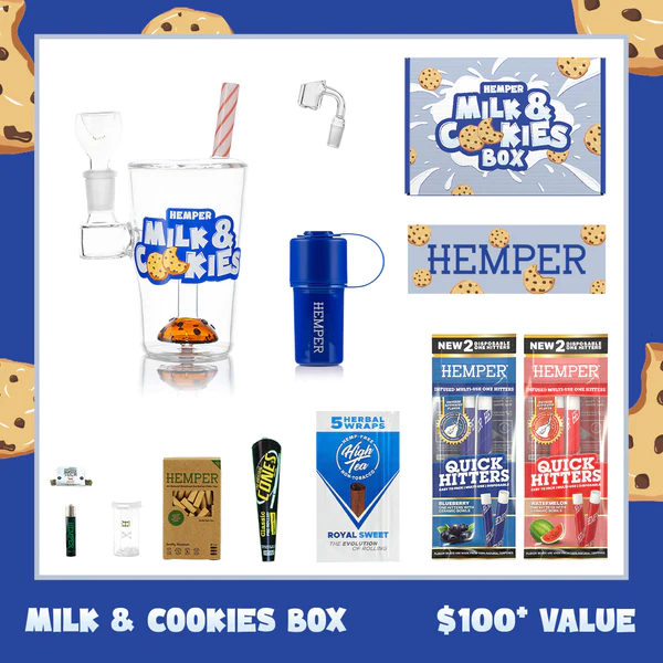 HEMPER Milk and Cookies Bong Box