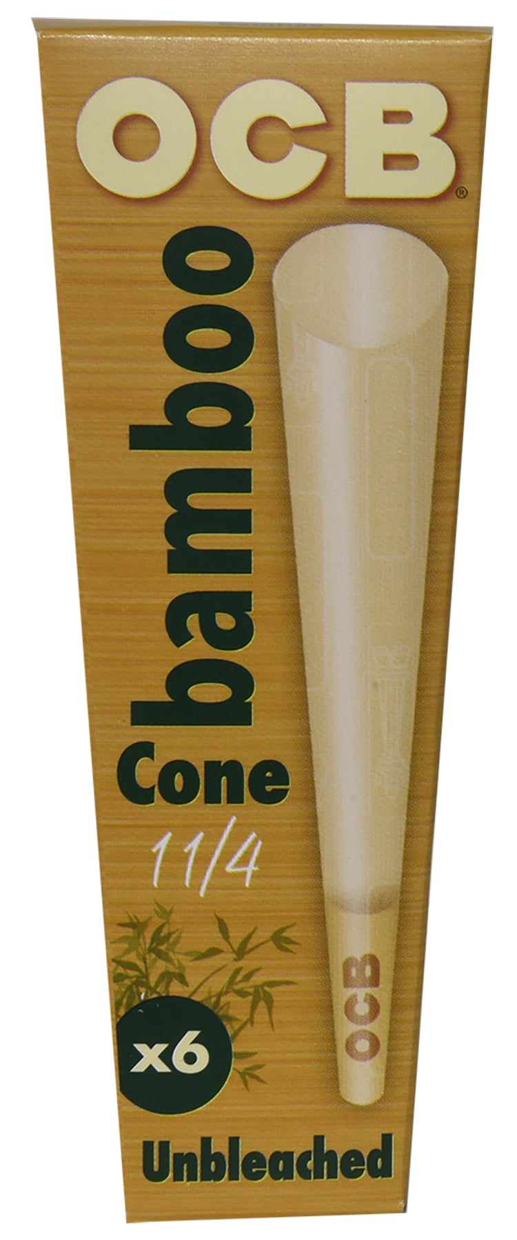 OCB - Bamboo 1 1/4 Size Pre-Rolled Cones - 1