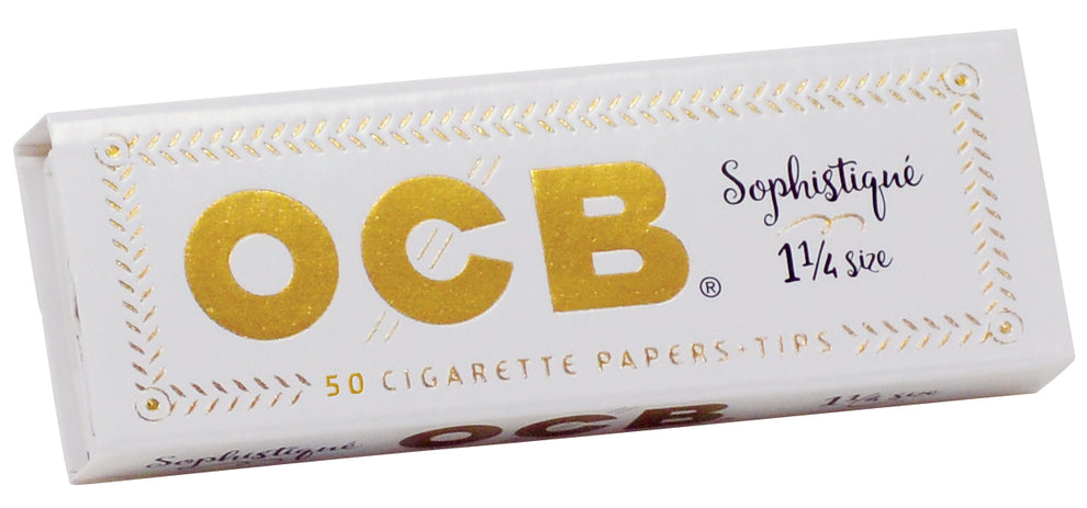 OCB Sophistique 1 1/4 Rolling Papers & Tips - 1