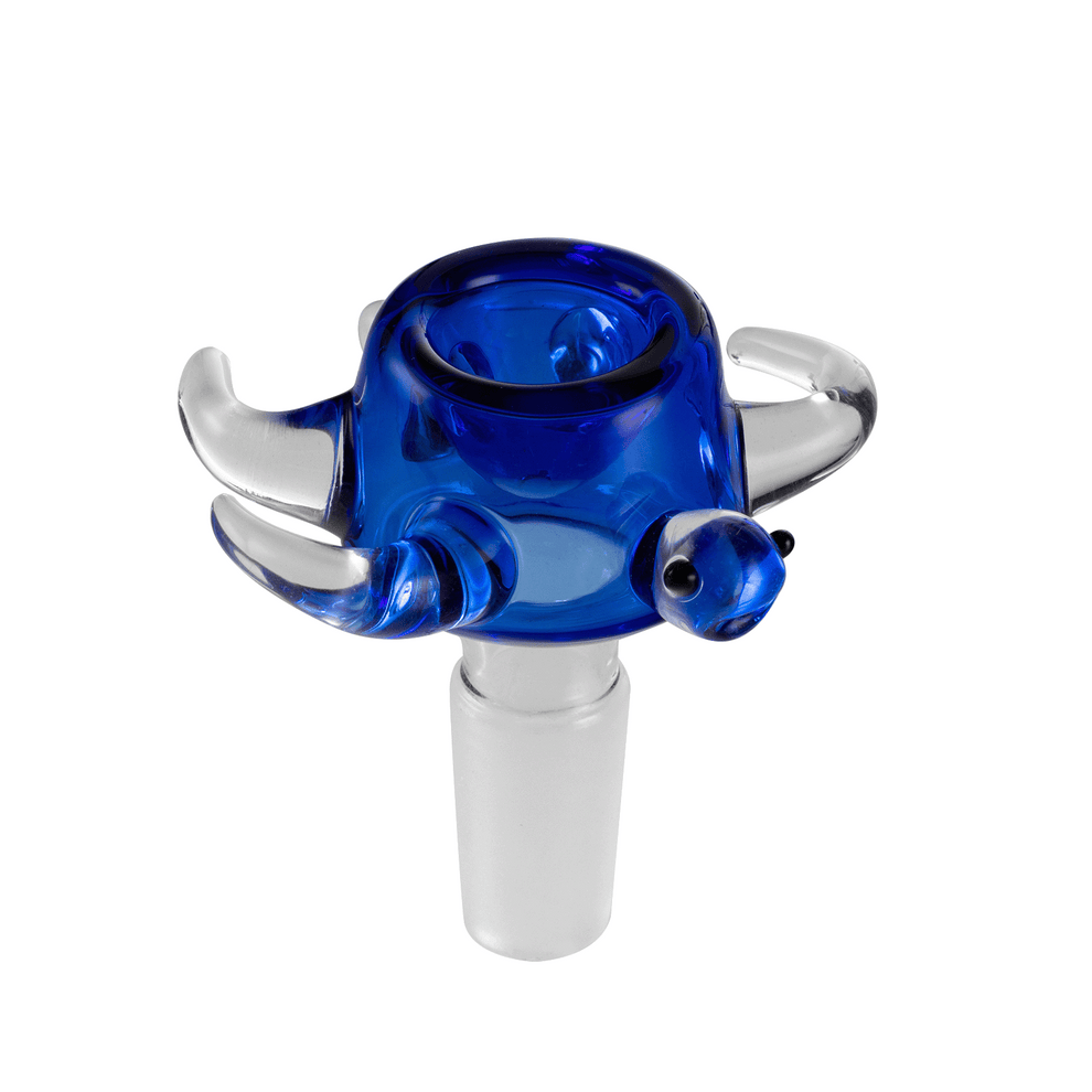 Turtle Glass Flower Bowl - 1