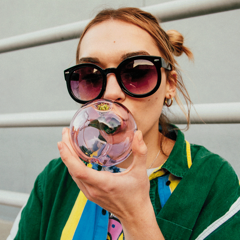 Goody Glass - Peachy Hand Pipe - 5