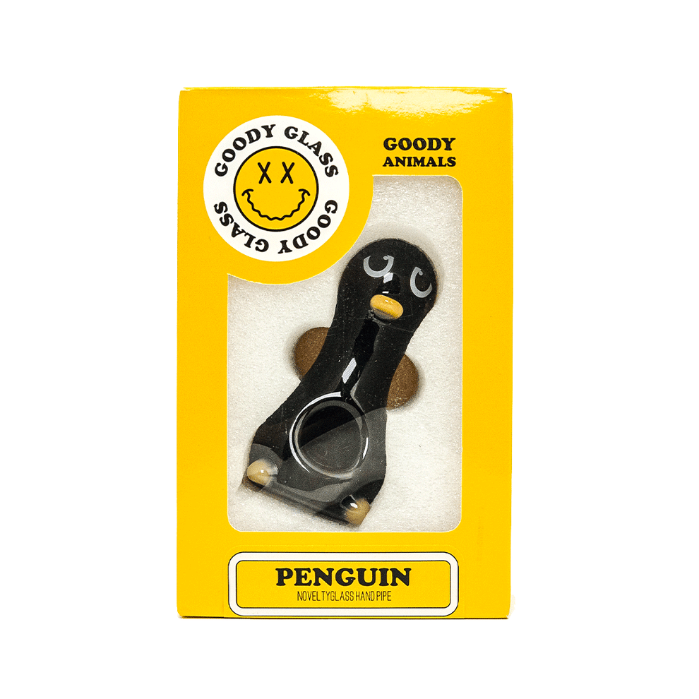 Goody Glass - Penguin Hand Pipe - 4