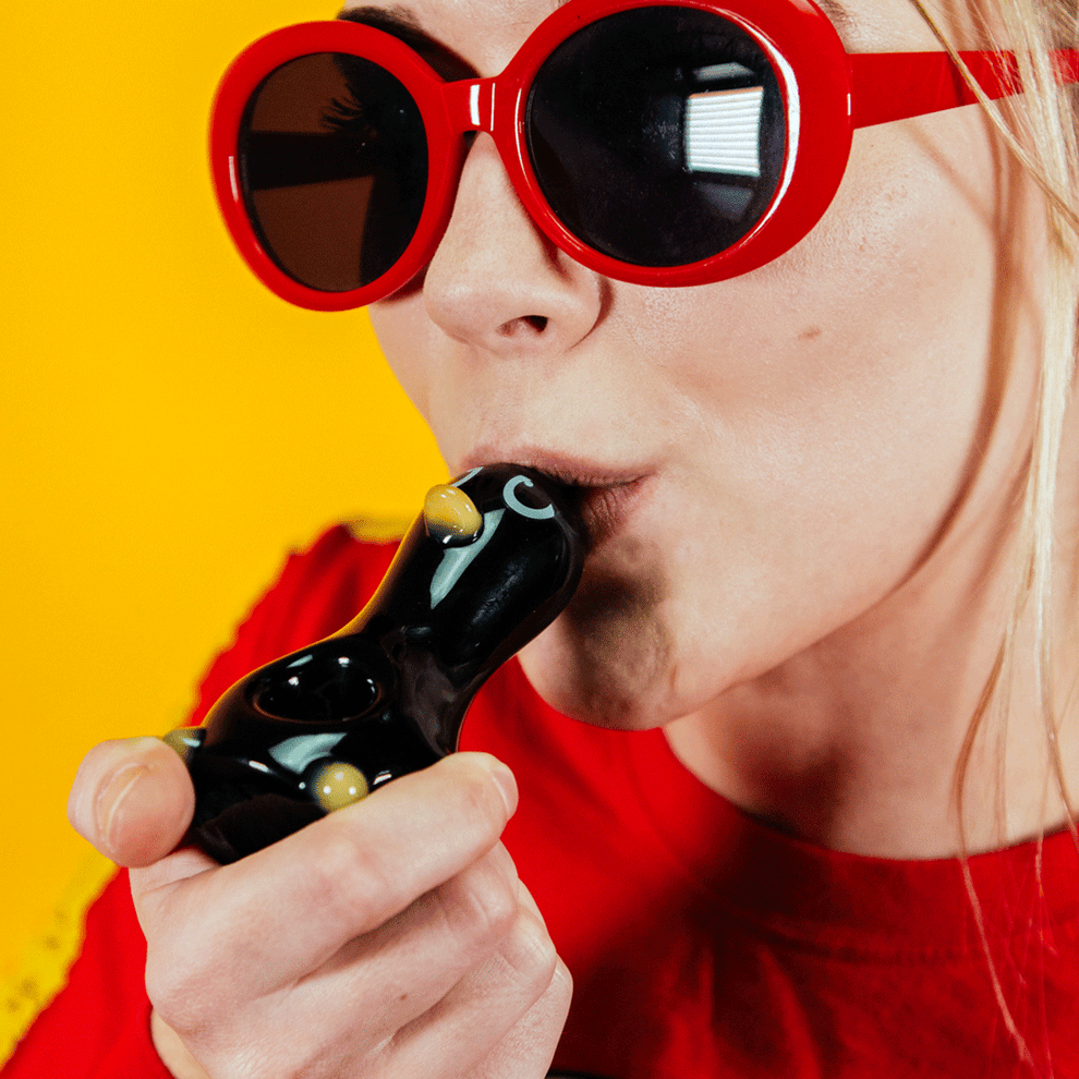 Goody Glass - Penguin Hand Pipe - 5