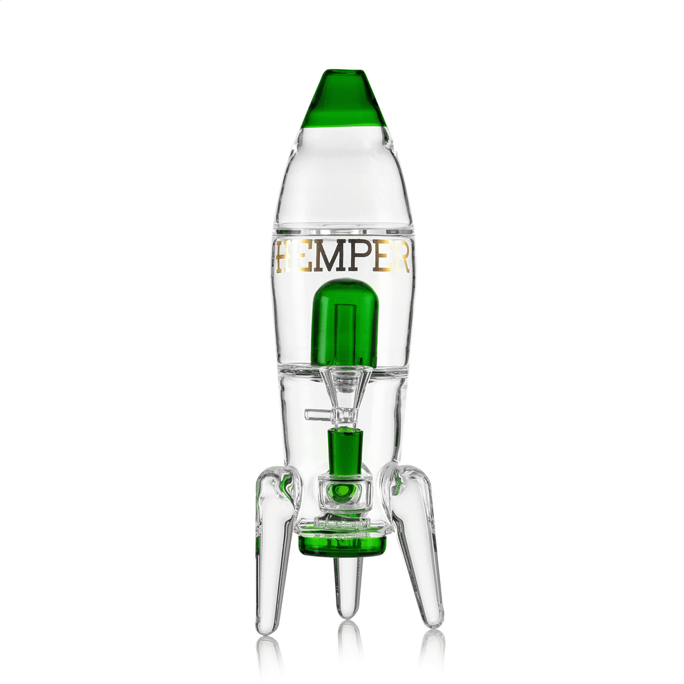 HEMPER Green Rocketship XL Bong - 4