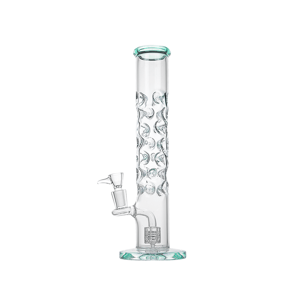 Straight Tube Bubble Bong 10" - 11
