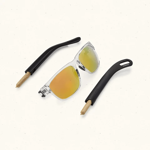 sunglasses with cigarette holder Men's Combination Set Quartz Watch + Case RB3138M use the historic mother Vicerays - Storage Sunglasses