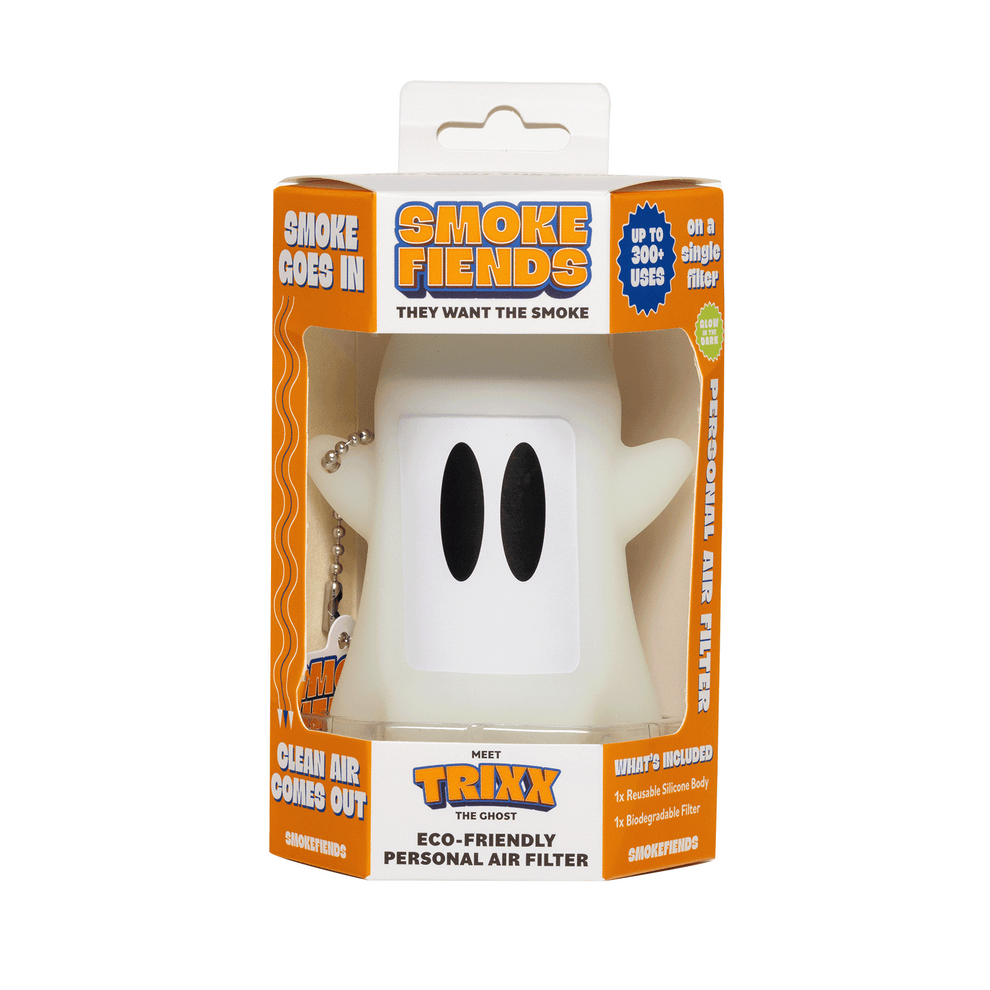 Smoke Fiends - Personal Air Filter Trixx The Ghost Themed Eco-Friendly - 1