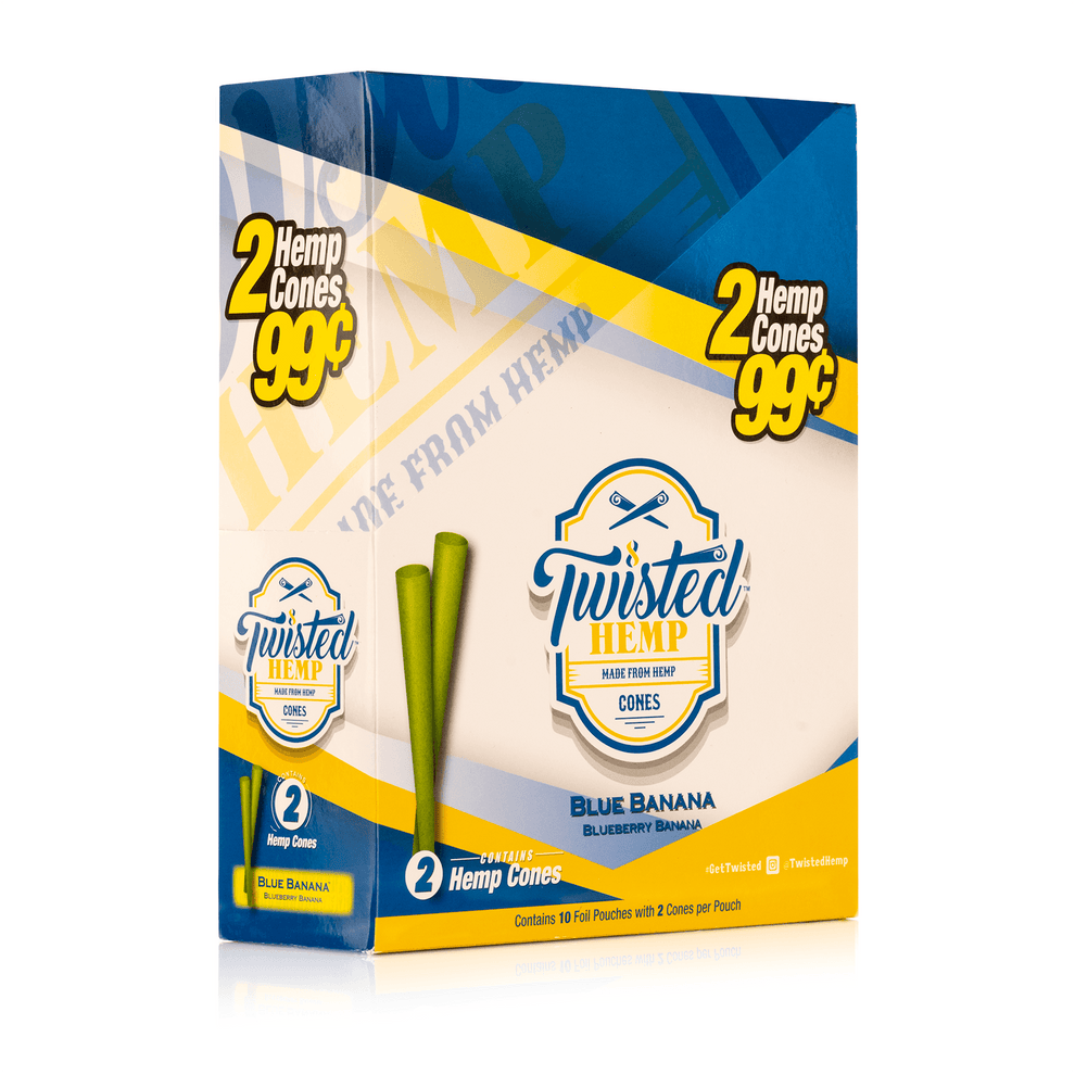 Twisted Hemp - Hemp Cones - 12