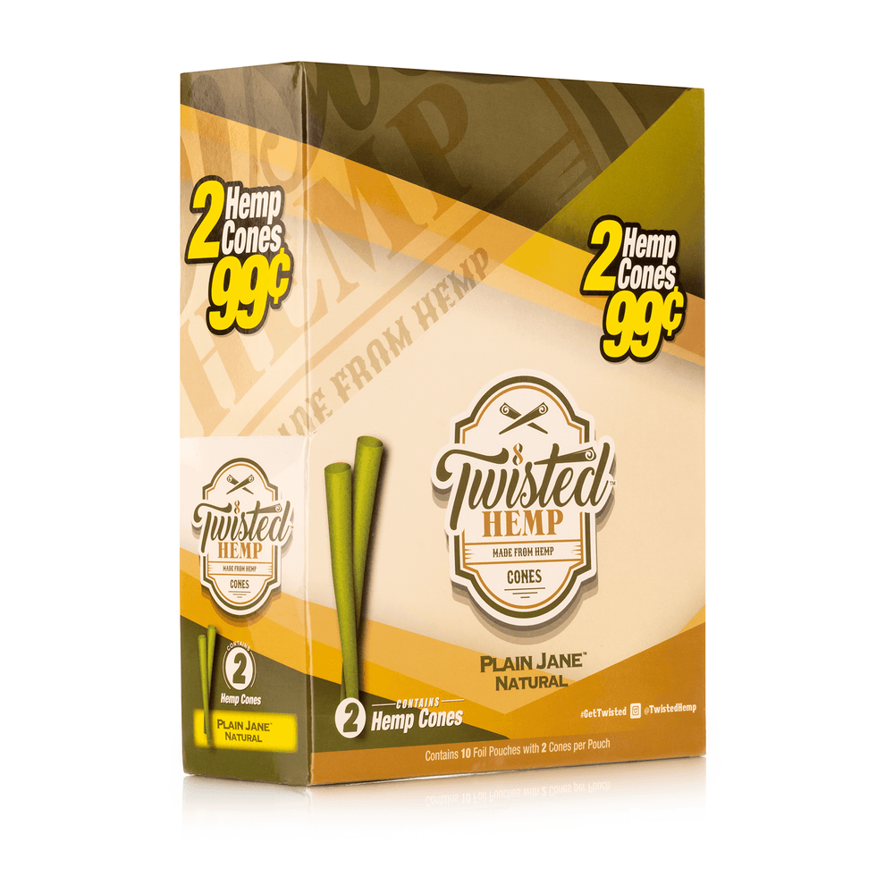 Twisted Hemp - Hemp Cones - 15