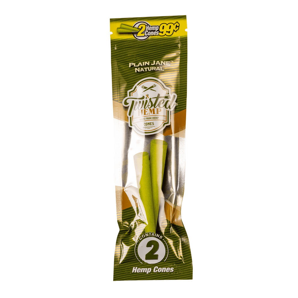 Twisted Hemp - Hemp Cones - 18