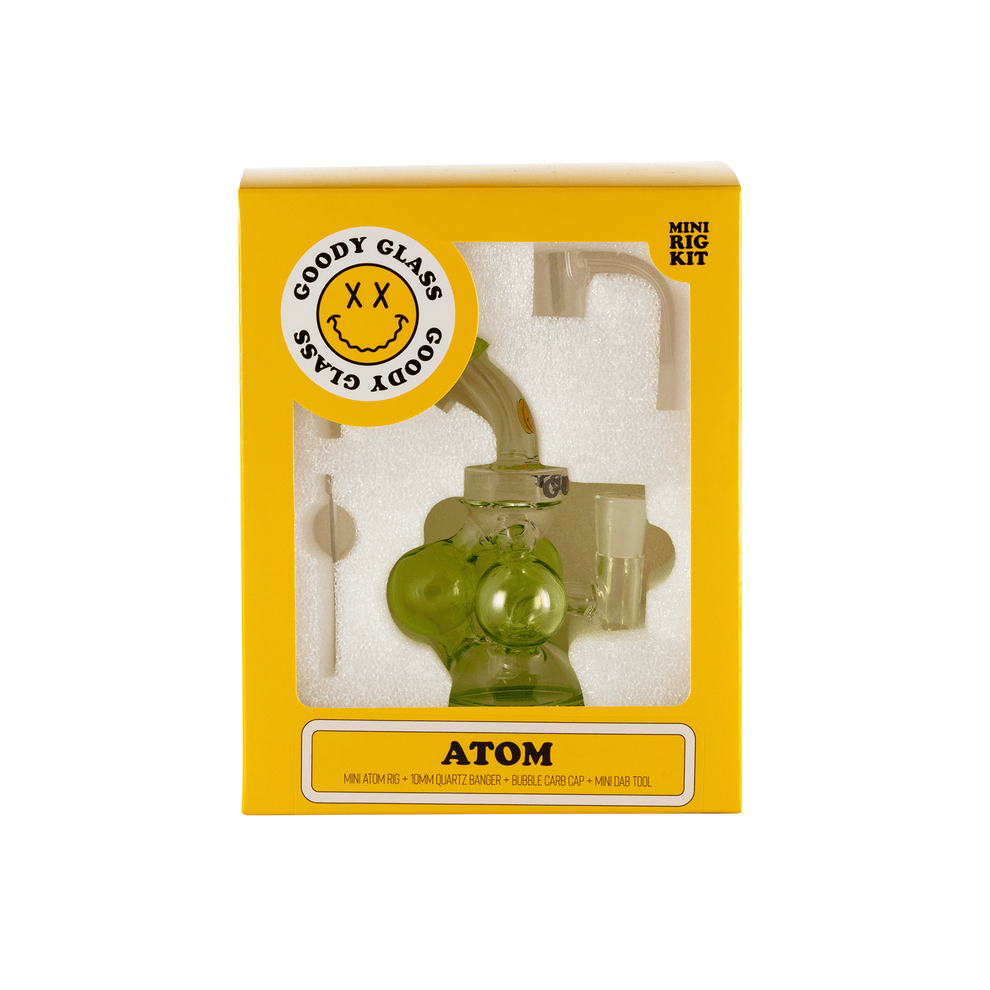 Goody Glass - Atom Mini Dab Rig 4-Piece Kit - 7