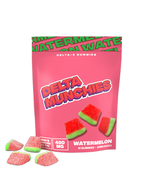 Delta Munchies - Delta 8 Watermelon Gummies