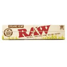 RAW Organic Hemp King Size Papers - 1